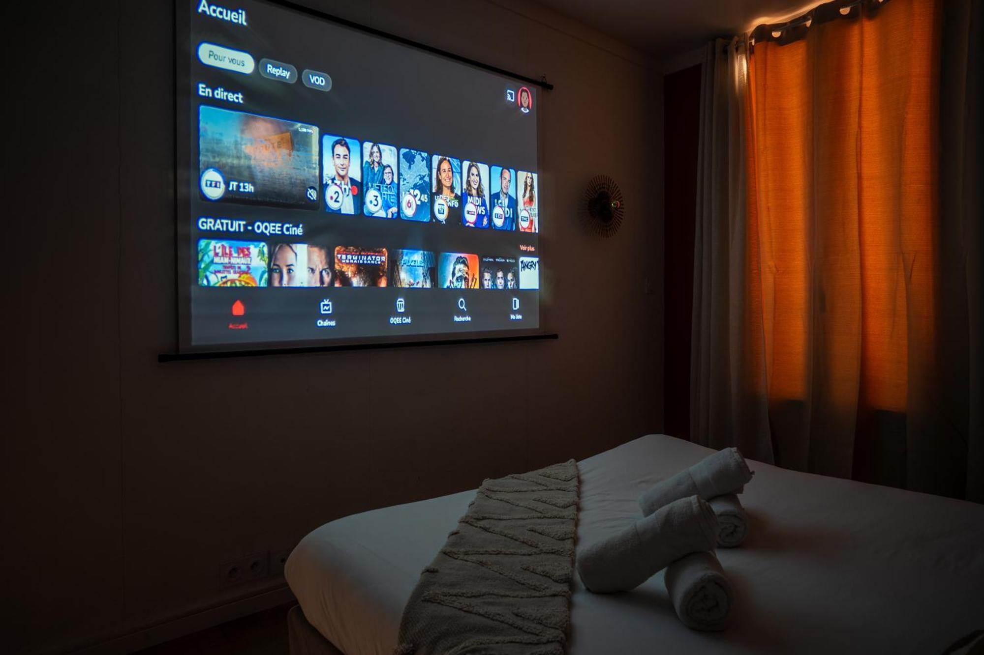 Hypercentre- Confort Premium - Home Cinema - Parking Facile Troyes Exterior foto